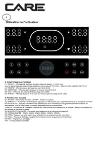 Notice CARE FITNESS JOGGER - KINOMAP Tapis de course