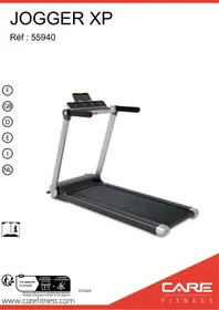 Notice CARE FITNESS CARE - JOG XP Tapis de course