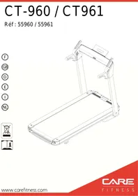 Notice CARE FITNESS 14KM/H - CARE - CT-960 - KINOMAP Tapis de course