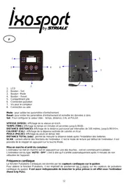Notice CARE FITNESS IXOSPORT - IXO-5515 Vélo d'appartement