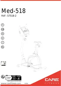 Notice CARE FITNESS MED-518-2 Vélo d'appartement