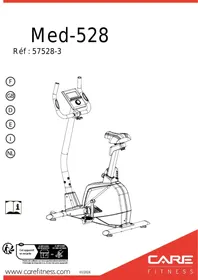 Notice CARE FITNESS MED-528-3 Vélo d'appartement