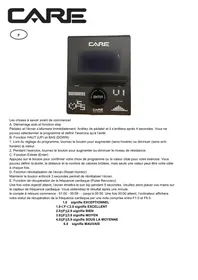 Notice CARE FITNESS CARDIO MASTER DELUXE Vélo d'appartement