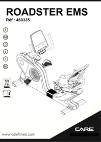 Notice CARE FITNESS ROADSTER - ERGOMèTRE Vélo d'appartement