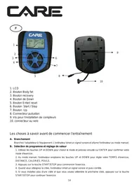 Notice CARE FITNESS CE-5564 - MOTORISé Vélo elliptique