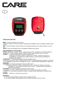 Notice CARE FITNESS MAG-CLIPPER KS CONNECTé KINOMAP - CARE Rameur