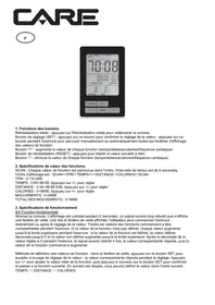 Notice CARE FITNESS SKIPPER SP - CARE Rameur