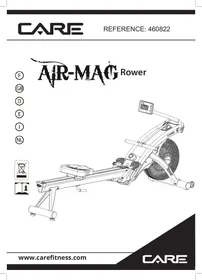 Notice CARE FITNESS AIR-MAG MAGNéTIQUE Rameur