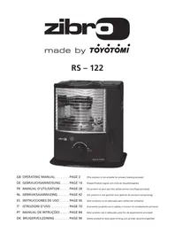 ZIBRO RS – 122 - Aquecedores a petróleo