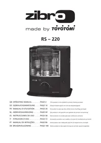 ZIBRO RS-220 - Aquecedores a petróleo