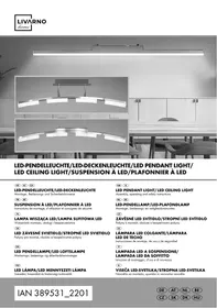 LIVARNO home Plafonnier à LED ou suspension à LED - Produkt konsumpcyjny