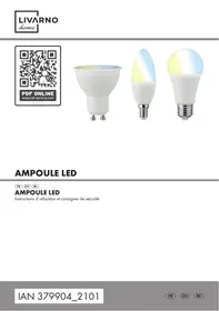 Notice LIVARNO HOME AMPOULE LED SMART HOME Produit de consommation
