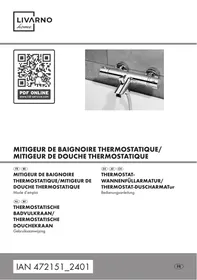 Notice LIVARNO ROBINET DE DOUCHE OU BAIGNOIRE Produit de consommation