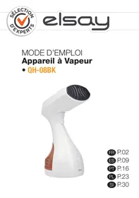 Notice ELSAY VERTICAL - QH-08BK Defroisseur