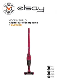 ELSAY 2 en 1 - ZL9032Q - Aspirador vertical