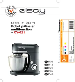 ELSAY CY-621 - Robot patissier multifonction