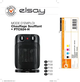 ELSAY PTC924-H - Aquecedor de ar