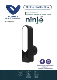 Notice VOLTMAN VOM002002 Caméra vidéo