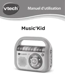 Notice VTECH MUSIC'KID Radio portable