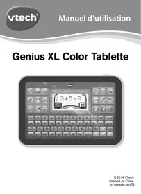 VTECH Genius XL Color Tablette rose - tablette éducative - Tablette éducative