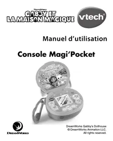 VTECH Gabby et la maison magique - Console Magi'Pocket - Console de jeu portable