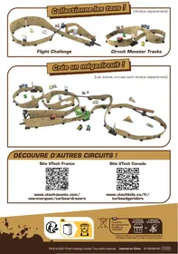 VTECH Car-Board Racers - Dino Adventure - Circuit de course jouet