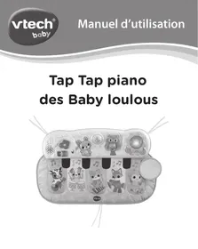 Tap Tap piano des Baby loulous VTECH