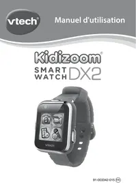 VTECH Kidizoom Smartwatch DX2 framboise - appareil photo HD - Montre connectée