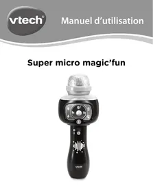 VTECH Super micro magic'fun - micro pour enfant - Microphone