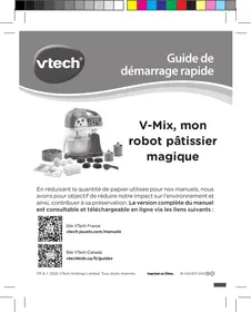 VTECH V-Mix Mon robot pâtissier magique - Robot pâtissier