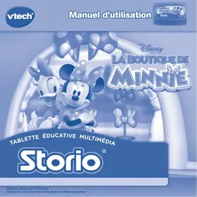 VTECH La Boutique de Minnie - cartouche de jeu Storio - Tablette éducative