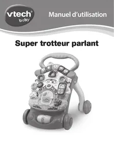 VTECH Super Trotteur parlant 2 en 1 rose - Jouets éducatifs