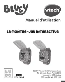 VTECH La montre-jeu interactive de Bluey - Montre connectée