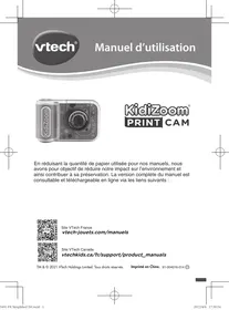 VTECH KidiZoom Print Cam bleu - Appareil photo