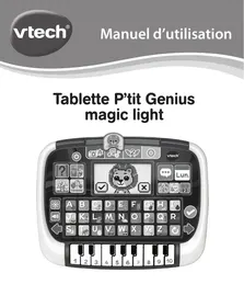 Tablette P'tit Genius magic light - tablette pour enfant VTECH