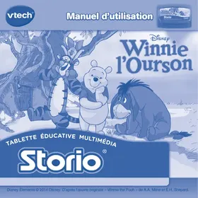 Jeu- Winnie l'Ourson VTECH