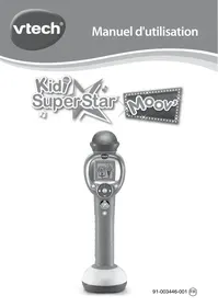 VTECH Kidi SuperStar Moov' - Microphone jouet éducatif