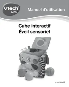 VTECH Cube interactif éveil sensoriel - Jouet d'éveil