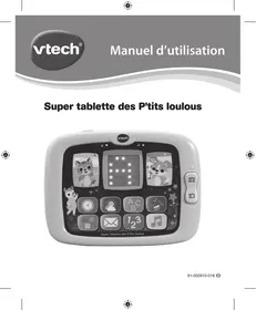 Super tablette des P'tits loulous - tablette interactive bébé VTECH