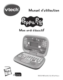 VTECH Peppa Pig - Mon ordi éducatif - Ordinateur éducatif pour enfants