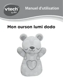 VTECH Mon ourson lumi dodo rose - Jouet d'éveil