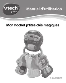 VTECH Mon hochet p'tites clés magiques - Jouet d'éveil