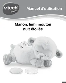 Manon, lumi mouton Nuit étoilée 3 en 1 - veilleuse en peluche VTECH