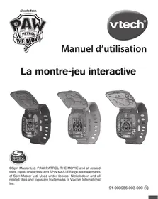 Pat' Patrouille Le Film - La montre-jeu interactive de Liberty VTECH
