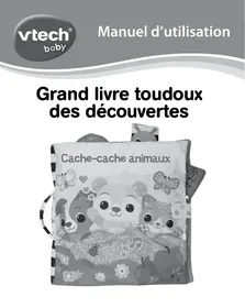 VTECH Grand livre toudoux des découvertes - Jouet d'éveil