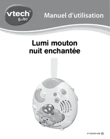 VTECH Lumi mouton nuit enchantée rose - veilleuse lumineuse et musicale - Veilleuse bébé