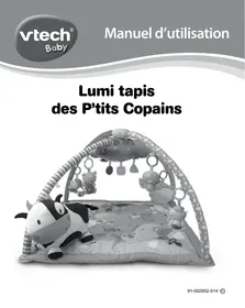 Lumi tapis des p'tits copains rose - tapis d'éveil VTECH