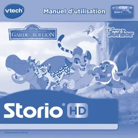 La garde du Roi Lion - cartouche de jeu Storio VTECH