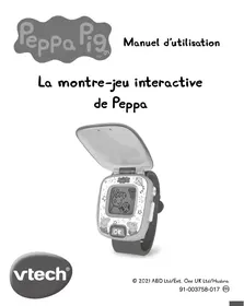 Peppa Pig - La montre jeu  interactive de Peppa VTECH