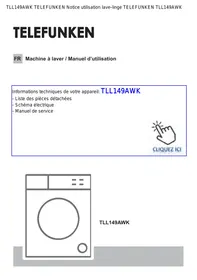 TELEFUNKEN TLL149AWK - Lave linge frontal